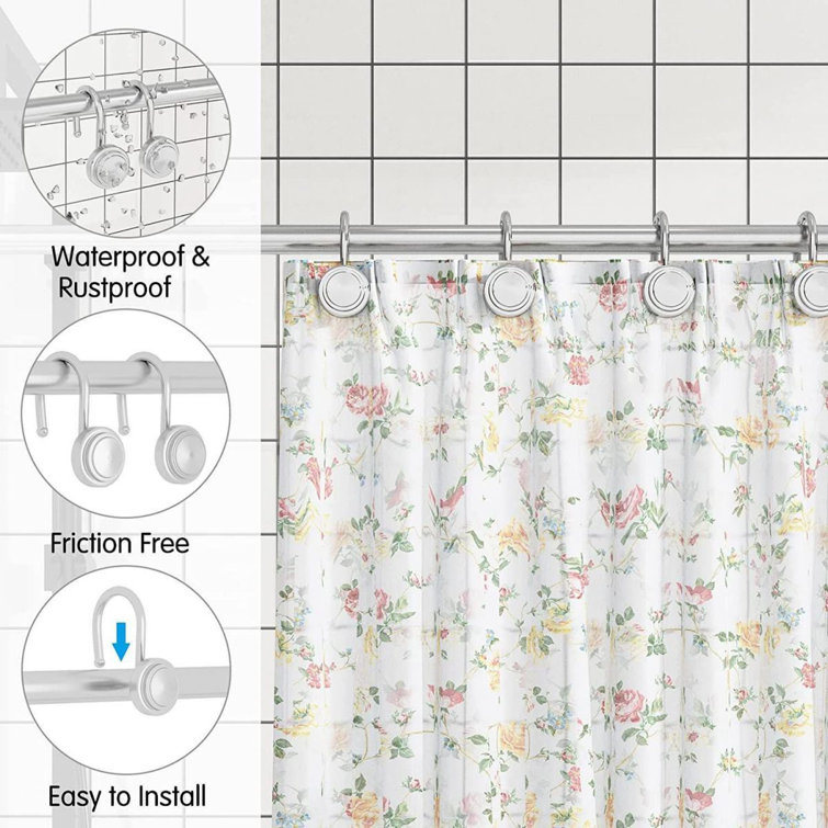 Aike Home Metal Shower Curtain Hook Wayfair Canada